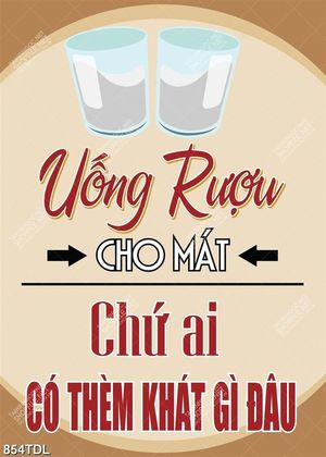 Tranh nha hang quan an động lực về bia rượu