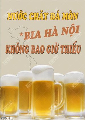 Tranh động lực về Bia Hà Nội