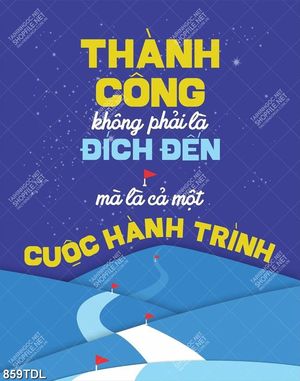 Tranh động lực nỗ lực để có thành công