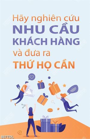 Tranh động lực về nghiên cứu mong muốn của khách hàng