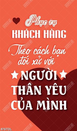 Tranh động lực phục vụ khách hàng