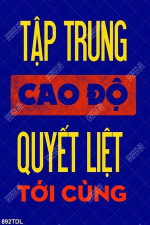 Tranh động lực tập trung cao độ quyết liệt tới cùng