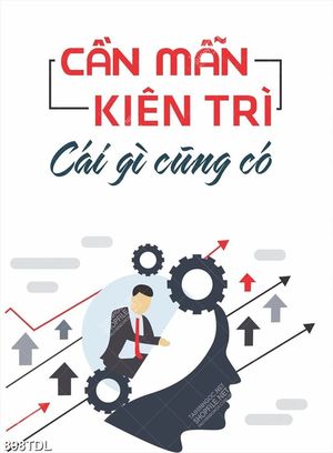 Tranh động lực cần mẫn kiên trì cái gì cũng có