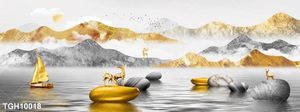 Tranh treo tường phòng khách đẹp, sang trọng và hiện đại