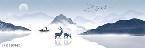 Tranh treo tường 3D đẹp cho phòng khách hiện đại