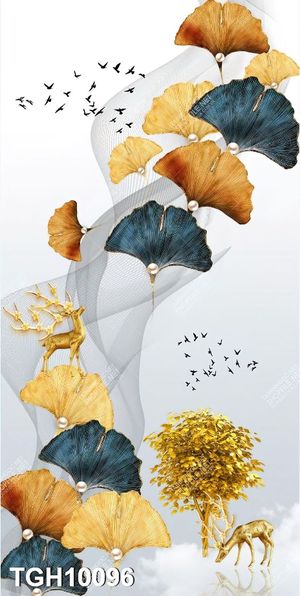 Tranh ghép tráng gương treo trang trí tường