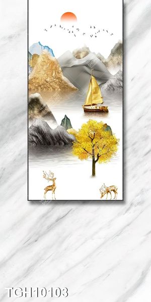 Tranh decor nghệ thuật đẹp