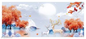 Tranh decor nghệ thuật đẹp