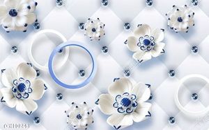 Tranh treo tường 3D đẹp cho phòng khách hiện đại