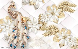 Tranh ghép tôn vẻ đẹp mảng tường trắng