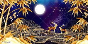 Tranh decor 3D trang trí độc đáo