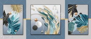 Tranh decor phong cách nội thất tối giản
