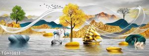 Tranh decor nghệ thuật đẹp