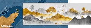 Tranh treo tường phòng khách mẫu mới nhất