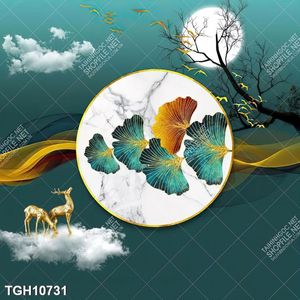 Tranh treo tường 3D đẹp cho phòng khách hiện đại