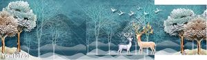 Tranh ghép tráng gương treo trang trí tường
