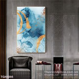 Tranh ghép vân gạch men 3d hiện đại