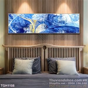 Tranh ghép khổ ngang mẫu gạch men mới