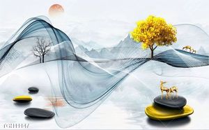 Tranh decor 3D trang trí độc đáo