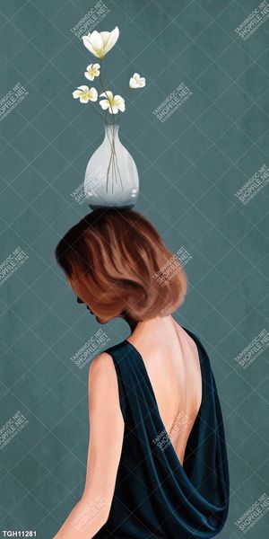 Tranh decor phong cách nội thất tối giản