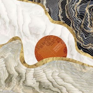 Tranh ghép 3d in vải canvas
