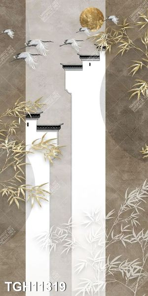 Tranh ghép 3d in vải canvas