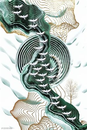 Tranh ghép 3d in vải canvas