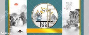Tranh treo tường trang trí phong cảnh nghệ thuật 