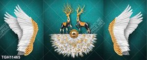 Tranh canvas decor phòng khách đẹp hiện đại