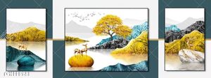 Tranh decor nghệ thuật đẹp