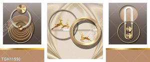 Tranh canvas decor phòng khách đẹp hiện đại
