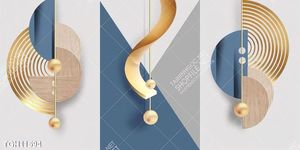 Tranh treo tường ghép bộ nhiều tấm đẹp hiện đại