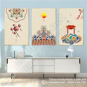 Tranh ghép nghệ thuật đón xuân