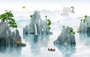 Tranh ghép tráng gương treo trang trí tường