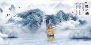 Tranh treo phòng khách đẹp ghép bộ