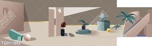 Tranh decor 3D nghệ thuật