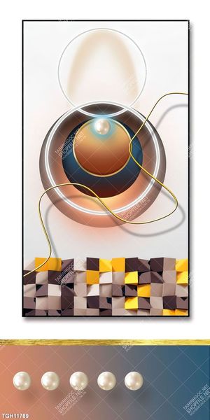 Tranh decor 3D trang trí độc đáo