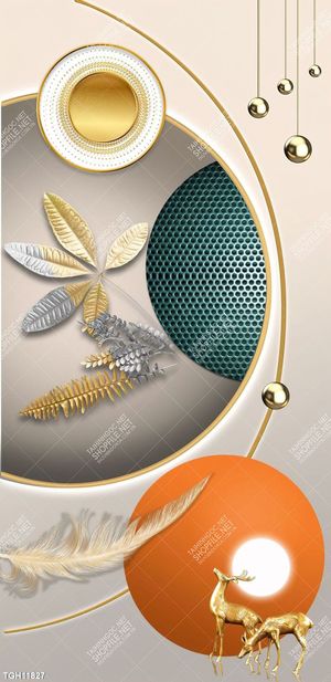 Tranh treo tường 3D đẹp cho phòng khách hiện đại