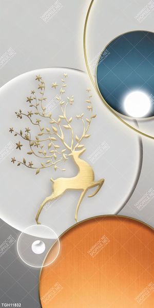 Tranh decor 3D trang trí độc đáo
