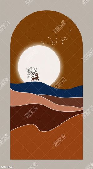 Tranh decor nghệ thuật đẹp