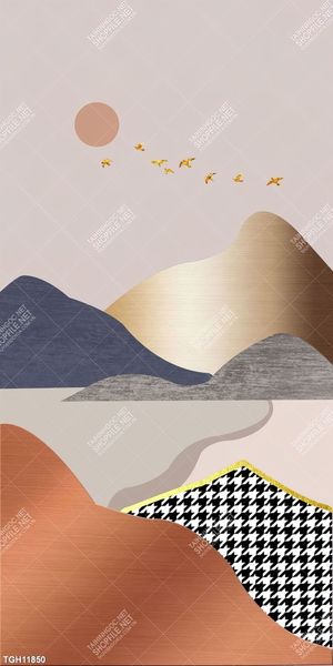 Tranh decor 3D trang trí độc đáo