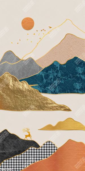 Tranh ghép 3d in vải canvas