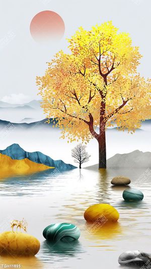 Tranh treo tường ghép bộ nhiều tấm đẹp hiện đại