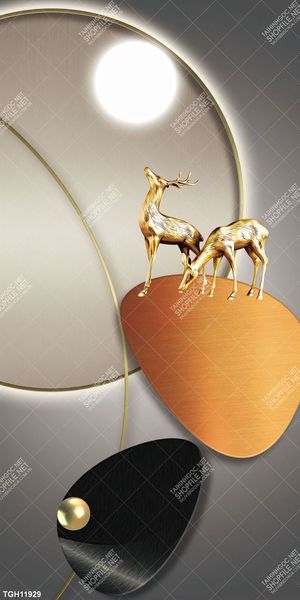 Tranh decor 3D trang trí độc đáo