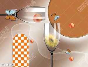Tranh decor 3D trang trí độc đáo