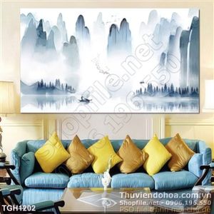 Tranh ghép phong thủy hữu tình