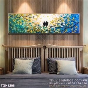 Tranh ghép sơn dầu đẹp