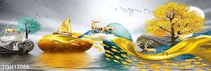 Tranh decor nghệ thuật đẹp
