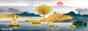 Tranh treo tường phòng khách mẫu mới nhất