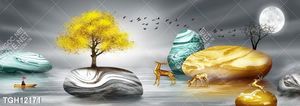 Tranh decor nghệ thuật đẹp